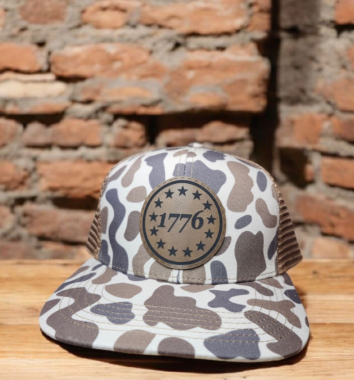Slough Camo Snapback Hat - 1776