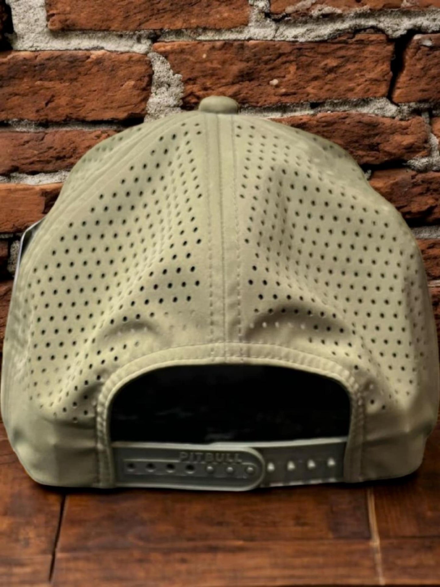 It's Not a Dad Bod – It's a Father Figure" Olive Green Waterproof Hat with Rope